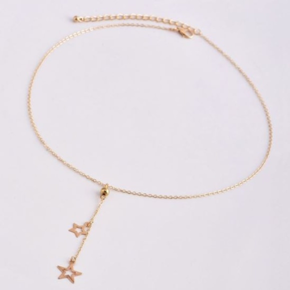 ✨ $5/24 Delicate Double Star Necklace - Picture 4 of 8